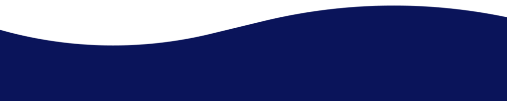 A dark blue wave-like shape flowing horizontally across a black background. The wave starts from the left and curves gently upward towards the right, creating a smooth and fluid visual effect.
